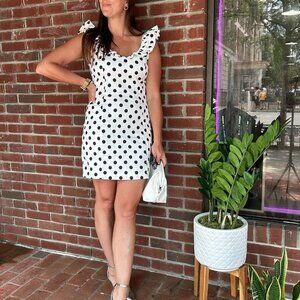 New Polka Dot mini Party Dress